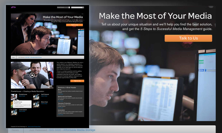Web Design: Avid: Make the Most of Your Media