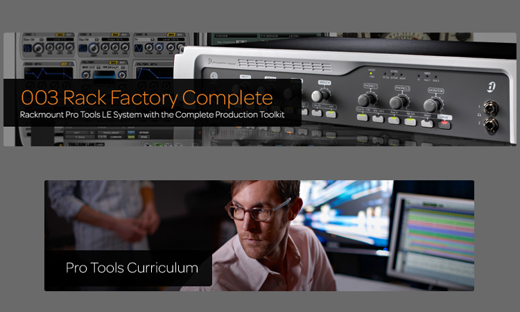Web/Graphic Design: Avid.com header images